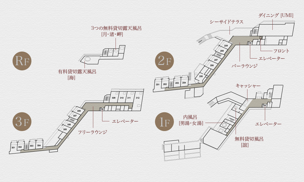 海風が心地よいシーサイドテラス